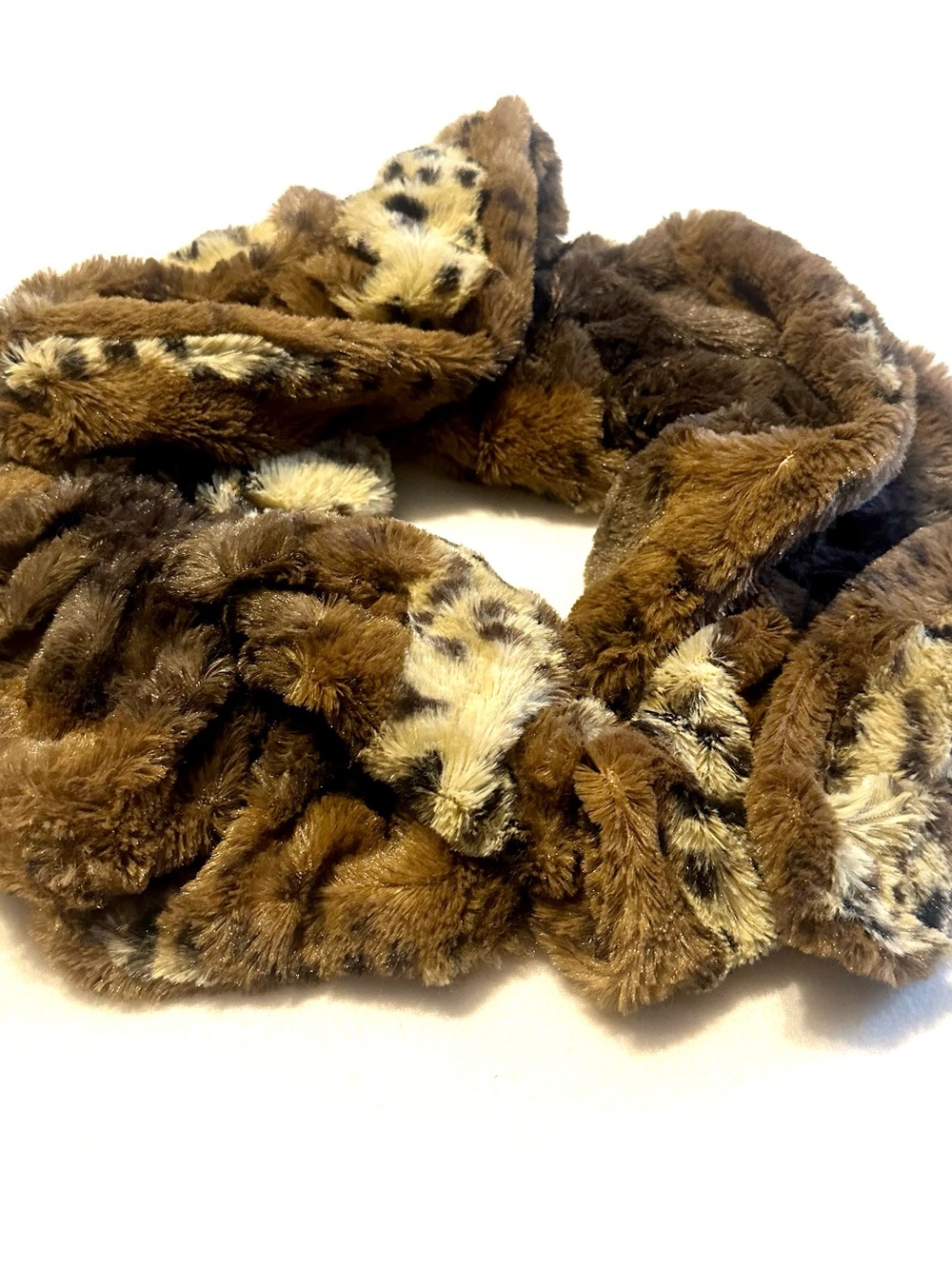 ❄️ Super Soft Scarf Silky Faux Fur Winter Snow Warm Animal Print